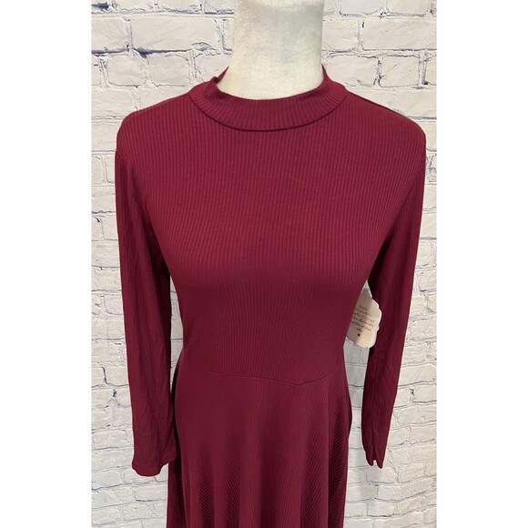 Altar'd State Long Sleeve Mini Dress Open Back Size Medium NWT $70 - Picture 2 of 12